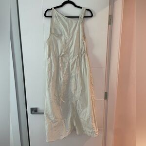 Zara Nylon maxi dress